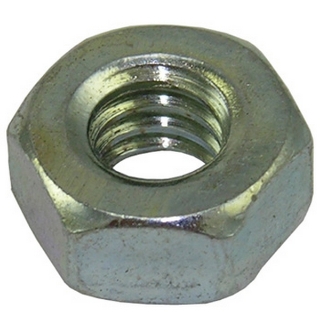 Picture of Nut, Steel, 1/4 x 20, Carriage. Sold in units of 100 Pcs. 