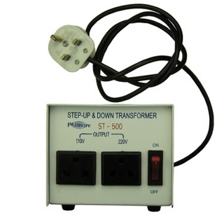 Picture of Transformer, Step Up/Step Down, 110-240 VAC Input,, 50/60h