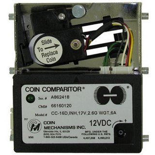Picture of Complete Assy, CC-16, Inhibit High, 12 VDC, Small Coin, JST - Williams/Sigma.