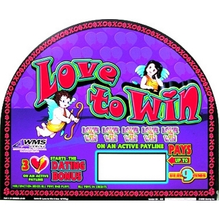 Picture of Top Glass, Love To Win (Round Top) - Williams, 550.