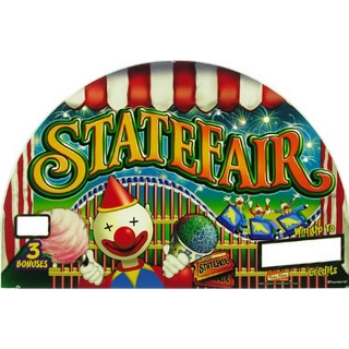 Picture of Top Glass, State Fair (Round Top) - IGT, I Game Plus. 839-868-00