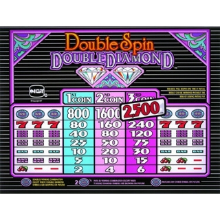Picture of Top Glass, Double Spin Double Diamond (16" Top ) - IGT, S Plus/S2000.