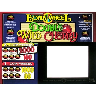 Picture of Vision 16", Top Glass, Double Wild Cherry Bonus Wheel, (19.5" W 495mm x 15" H 381mm)