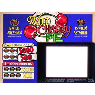 Picture of Top Glass, Wild Cherry Pie (16" Top) - IGT, Vision.