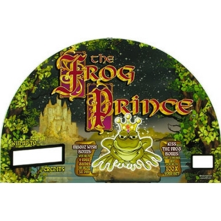 Picture of Top Glass, The Frog Prince (Round Top) - IGT, I Game Plus. .(445mm W 17.5 Inches x 295mm H 11 5/8 inches) 847-603-00