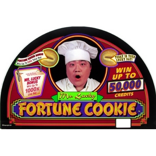 Picture of Top Glass, Fortune Cookie (Round Top) - IGT, I Game Plus.
