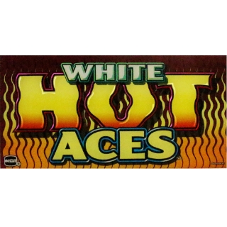 Picture of 044 17 Belly Glass, White Hot Aces