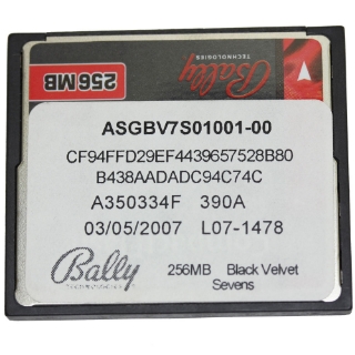 Picture of Bally Software Black Velvet Sevens Reel (256) 5 Reel, 25 Line ASGBV7S01001-00