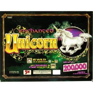Picture of I Game Plus 19 Top Glass, Enchanted Unicorn 807-693-00
