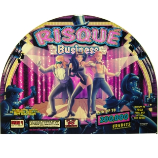 Picture of Top Glass, GK-19, RT, Risque Business, (19.5" W 495mm x 15" H 381mm)