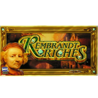 Picture of 044 17 Belly Glass, Rembrandt Riches-.(17.25” W 438mm x 8 7/8” H 200mm)
