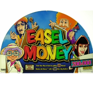 Picture of 044 17 Top Glass, Easel Money