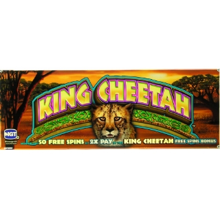 Picture of 044 17 Top Glass, King Cheetah