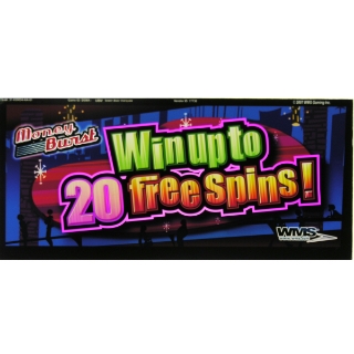 Picture of Bluebird Video Belly Glass, Money Burst Blue(win Up To 20 Free Spins)-