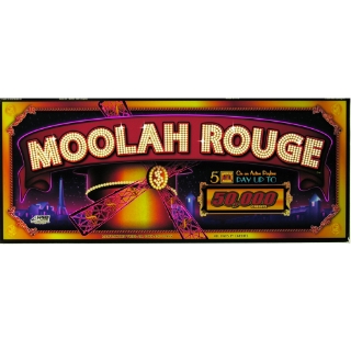 Picture of WMS Bluebird Video Top Glass, Moolah Rouge
