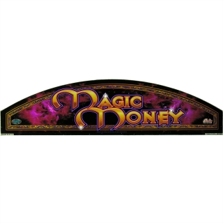 Picture of V32 Top Glass, Magic Money-. (20.25" W 514mm x 5" H 127mm).