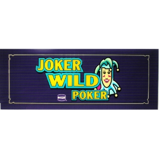 Picture of Game King Top Glass, Joker Wild Poker-.