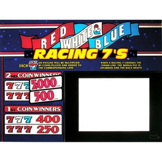 Picture of Vision Top Glass, Red White Blue Racing Sevens