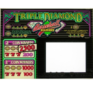 Picture of Vision Top Glass, Triple Diamond Baseball