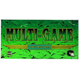 Picture of Game King Belly Glass, Multi Game Touch screen (green)-. (17.25" W 438mm x 9" H 229mm).