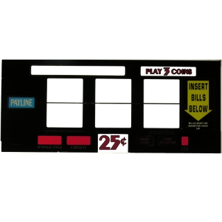 Picture of Reel Glass, S Plus, 1 Line Black-. (19.5" W 495mm x 8.25" H 210mm)