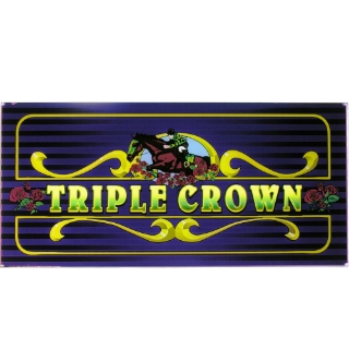 Picture of S Plus Belly Glass, Triple Crown-. (20.5" W 521mm x 9.75" H 248mm).