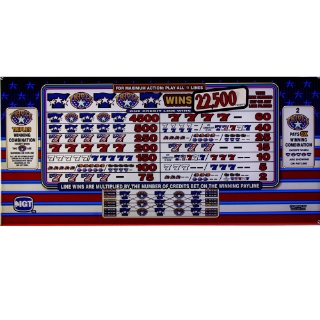 Picture of S2000 9" Top Glass, Triple Stars, (19.5" W 495mm x 9.25" H 235mm)