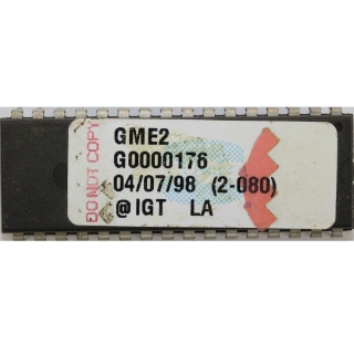 Picture of IGT Software GME2 G0000176