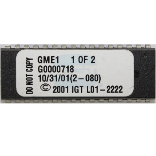 Picture of IGT Software GME1 G0000718