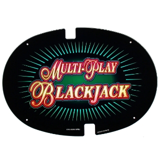 Picture of Topper Plexiglass, 17'' x 12'', Multi-Play Blackjack - Bally Alpha.