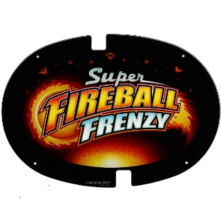 Picture of Topper Plexiglass, 17'' x 12'', Super Fireball Frenzy - Bally Alpha