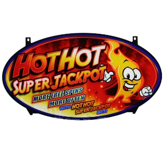 Picture of Topper Plexiglass, Hot Hot Super Jackpot - WMS Bluebird