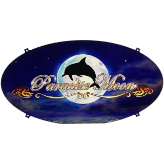 Picture of Topper Plexiglass, Oval, Paradise Moon - Bally Alpha