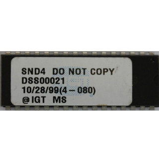 Picture of IGT Software SND4 DSS00021
