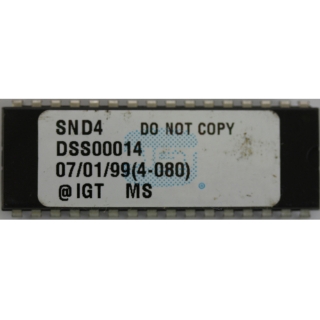 Picture of IGT Software SND4 DSS00014