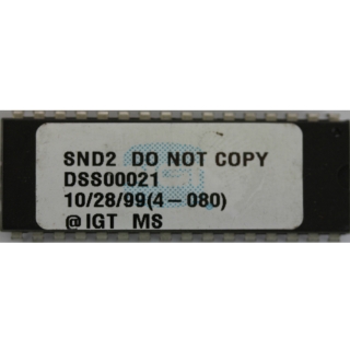 Picture of IGT Software, Sound, SND2 DSS00021