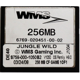 Picture of WMS Software Jungle Wild S759-000-1050B2 H9.0