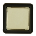 Picture of Button, Complete Small Square 31mm X 31mm 12 V LED With Cap and Blank Legend - IGT G20.