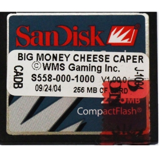 Picture of WMS Software Big Money Cheese Caper S558-000-1000