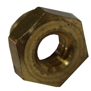 Picture of Lock Nut, Nylon, hex for Coin Head to Base - IGT. Sold in units of 100 Pcs