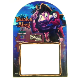 Picture of REEL TOUCH Top Glass, Bucks Ahoy 5 Reel