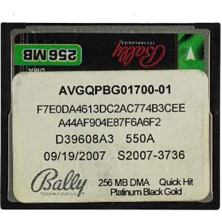 Picture of Bally Software Quick Hit Platinum Black Gold (256), AVGQPBG01700-01