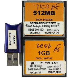 Picture of WMS BB 3 Software Kit, Bull Elephant, Game & OS Card and Dongle