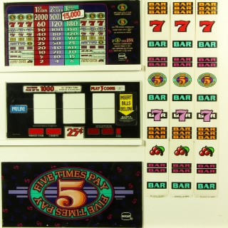 Picture of Glass Kit IGT S2000, 3M, Five Times Pay 9" Top