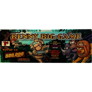 Picture of IGT I Game Plus 17 Top Glass, Benny Big Game