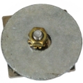 Picture of Blanking Plate, Small Button Chrome Square 26mm x 26mm for IGT SAVP