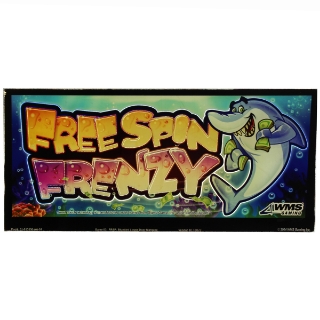 Picture of Bluebird Video Belly Glass, Free Spin Frenzy-. (10.25" W 260mm x 4.75" H 121mm). 31-013556-AA-01