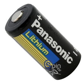 Picture of Bateria, Lítio, BR-2/3 A Cilíndrica, 3 Volts, Montagem em PC, 33,5mm Cilíndrica. 1500mAh