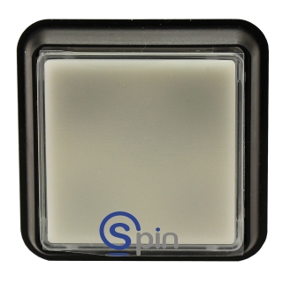 Picture of Button, LED 12 Vdc Square 50mm x 50 mm Lens Cap, Legend & Microswitch - Bally Alpha.