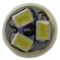 Picture of LED T8, 12 VDC, Mini Wedge.